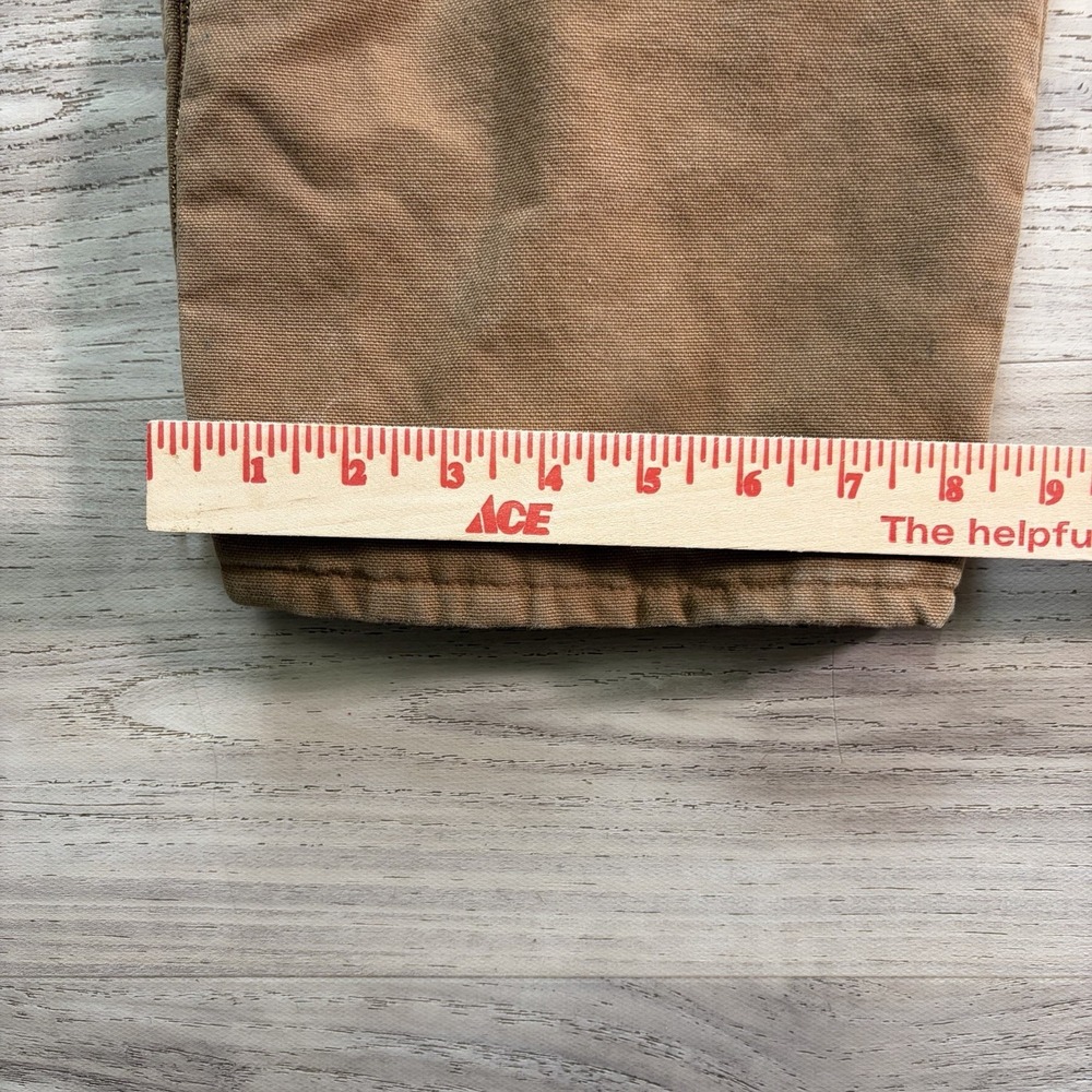 Vtg Walls Coveralls Brown Blizzard Puff Insulated Workwear Mens Sz Large Reg - Picture 8 of 15